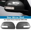 Protective Cover Door Mirror Shell For Toyota Previa Imported 2006-2016 ACR50 Carbon Fiber Car Rearview Accessories