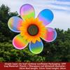 PVC Sunflower Windmill Multistyles Stake Standing Lawn Flower Pinwheel  Outdoor Party Picnic Decor