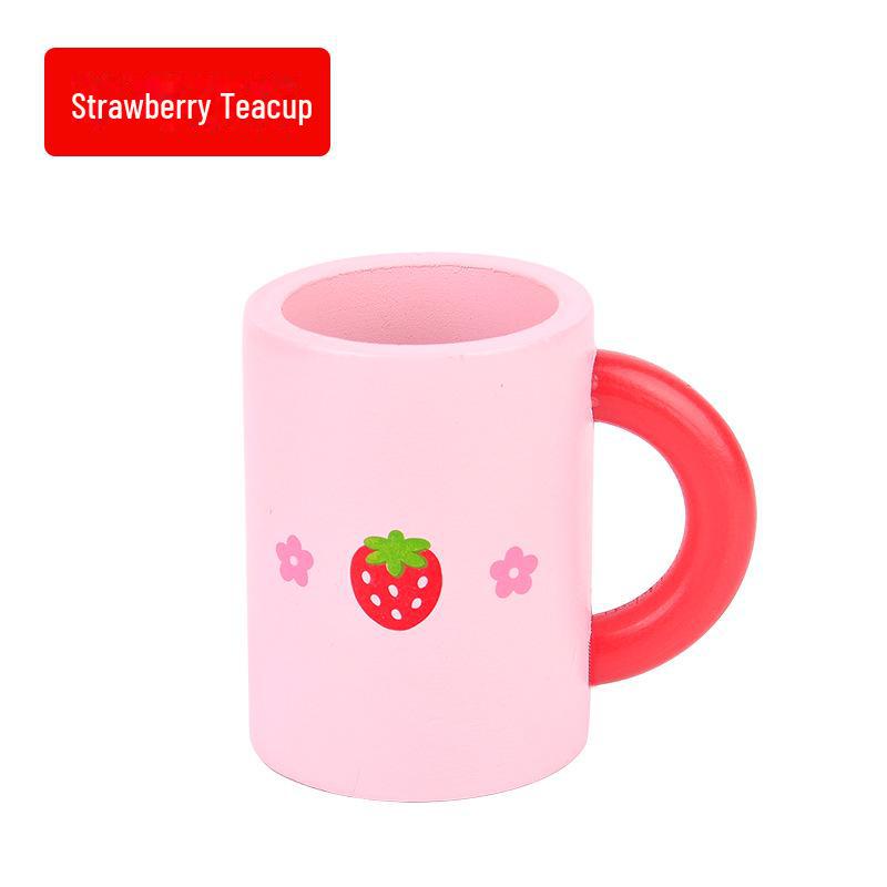 Yiwang Wooden Play Kitchen Toy Set Includes a Frying Pan and Hot Pot for Qieqi Le Cooking Fun.