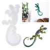 Art Crystal Epoxy Pendant Hanging Ornament Resin Molds Gecko Silicone Mold Casting Mould