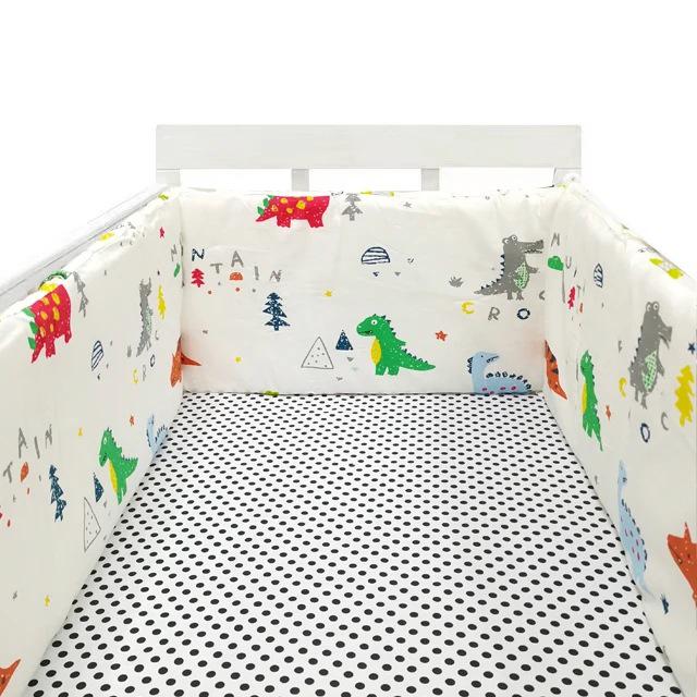 Cross-Border All-Cotton Baby Bed Surround: Removable, Washable, Anti-Collision, Anti-Pinch Guardrail