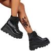 Wedge Heel Short Boots Women's Large Size Martin Boots Platform Boots