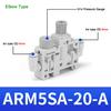 ARM5SA-06-A/ARM5SA-08-A Precision Pressure Regulators NEW Type ARM Series Miniature Integrated Compact Pressure Reducing Valve