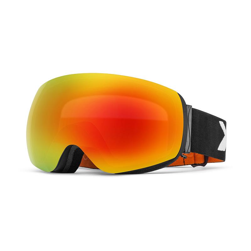 Outdoor ski goggles adult spherical large frame clear vision ski goggles eye protection
