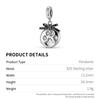 Cute Paw Print Pendant Charm Authentic 925 Sterling Silver Bowknot Beads for Women Charm Bracelet Necklace Jewelry Making Trendy