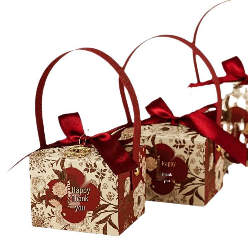 Elegant Chinese Wedding Candy Favor Box