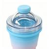 Ice Mold Cup with Lid 325ml Foldable Cold Drink Making Ice Ball Maker Mold for Travelers Bartenders Home Office Parties Camping