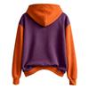 Women's Long Sleeve Pullover Hoodie Sweatshirt with Halloween Print and Drawstring