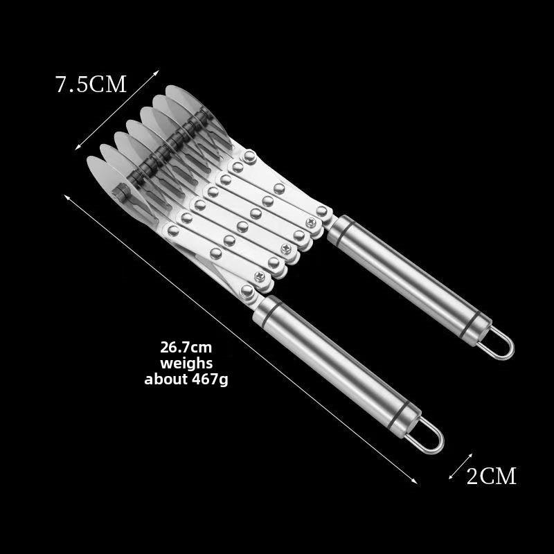 Stainless Steel Multiwheel Youtiao Cutter With Pizza And Pastry Blade For Kitchen Use
