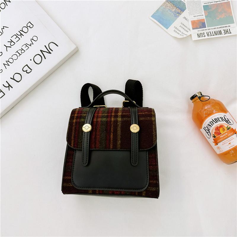 Children's Backpack - Retro Style - Boys and Girls' Children's Bag - Mini Handbag - Kindergarten Double Shoulder Bag