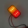 12-24V Car LED Side Marker Lights Square Lights Warning Tail Light Red Yellow Auto Trailer Truck Lorry Clearance Lamps