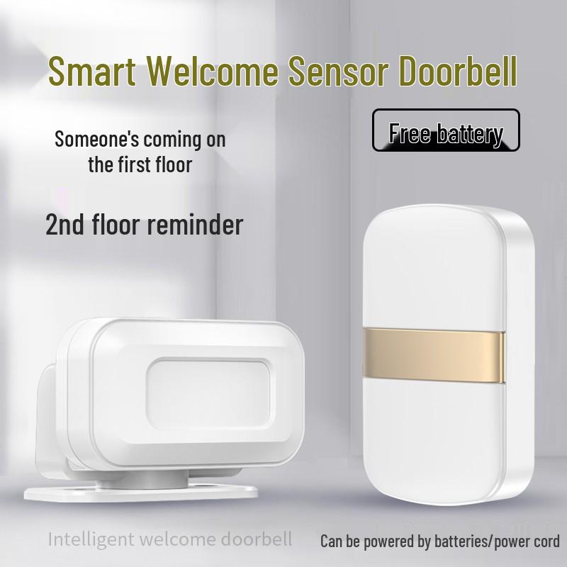 Shop Entry Welcome Sensor & Voice Alert Doorbell
