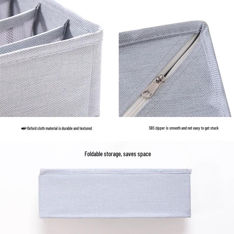 Foldable Mesh Lingerie & Sock Compartment Storage Box
