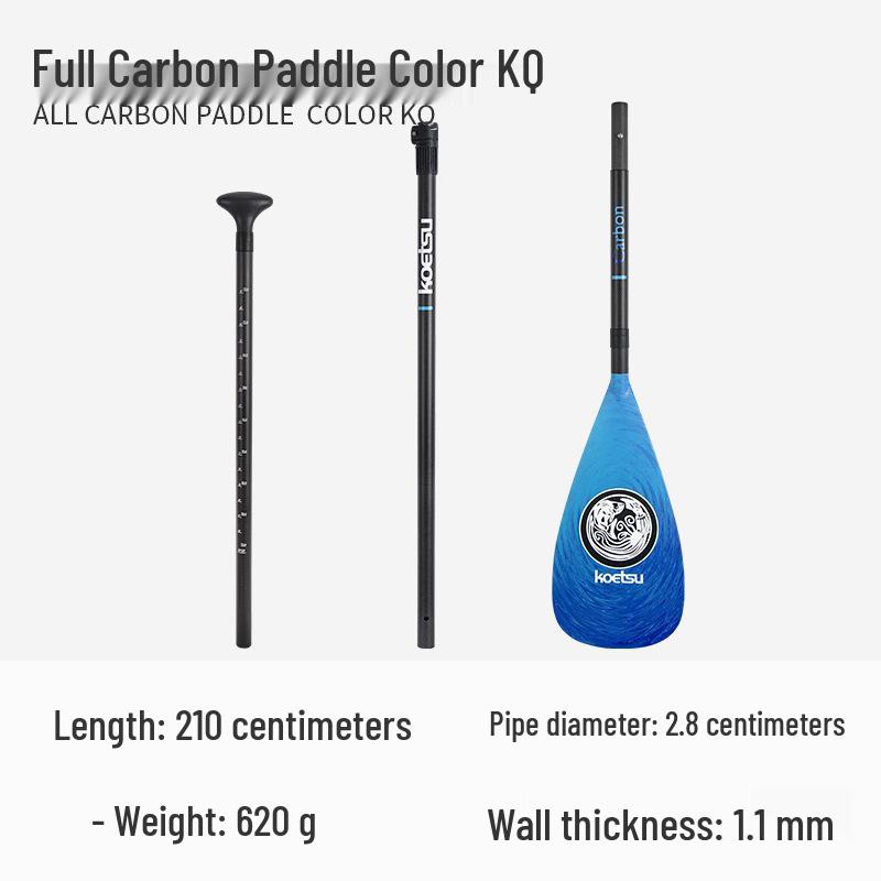 KOETSU Surf Paddleboard Dual-Use Aluminum Paddle: Single/Double Head Kayak & Paddleboard Paddle