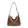 Soft Leather Shoulder For Women Minimalist Large Capacity Tote Bag Women's Trend New Cvenient Commuting Bag Underarm Bag