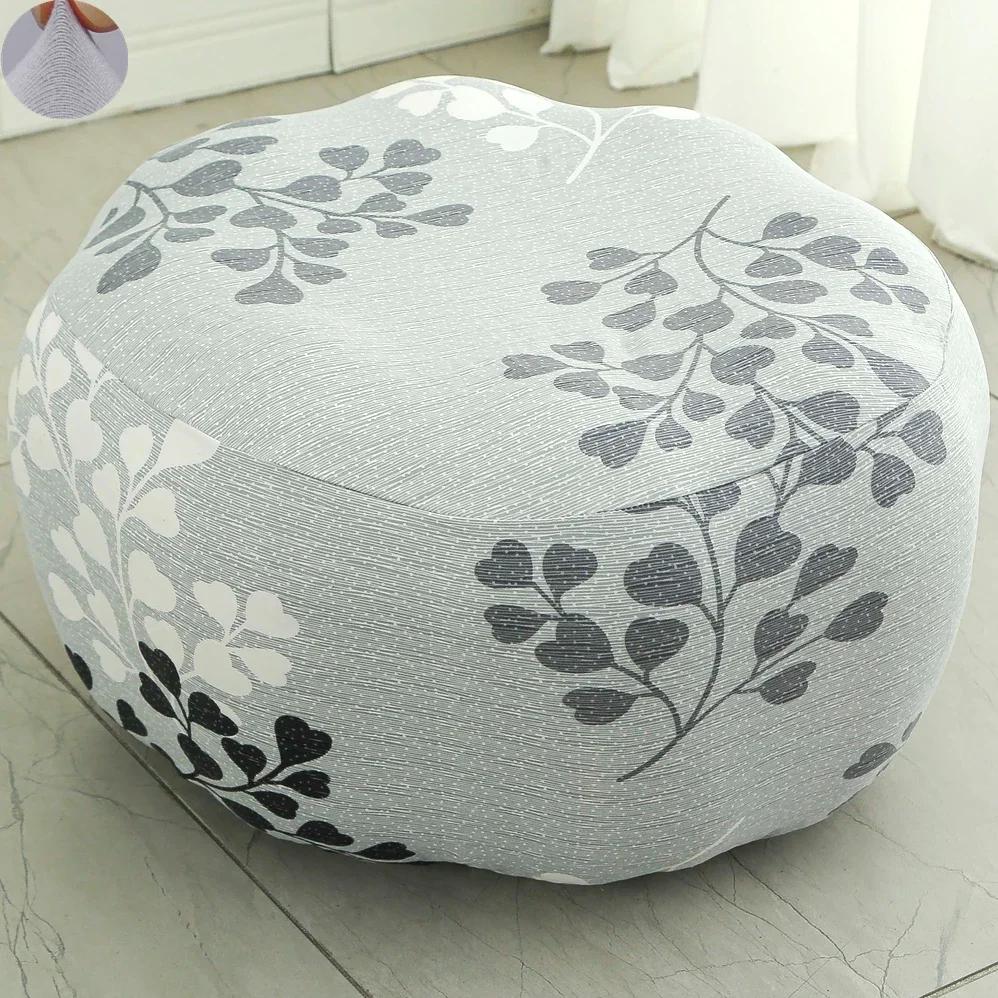 

Desk Seat Chair Covers Round Saucer Chair Covers Protector Seat Slipcovers for Hotel Banquet Wedding, Universal Size 1PC