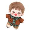 1 set Sweater Vest Cotton Doll's Clothes School Uniform Plush Doll Clothes  20cm Cotton Doll