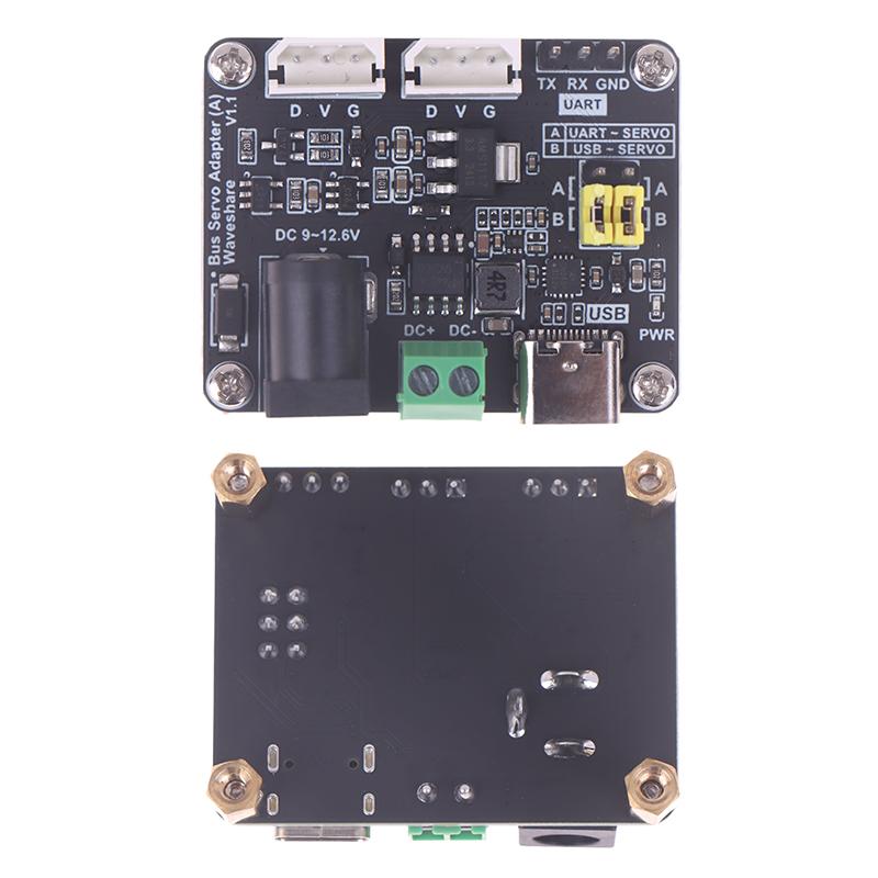 Serial Bus Servo Driver Board, Integrates Servo Power Supply And Servo Controller For Pi/Arduino/Esp32