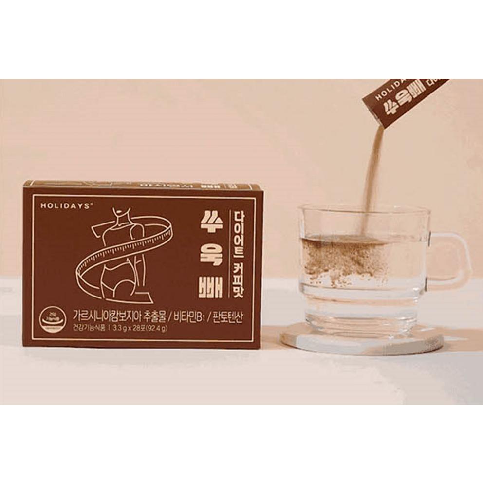 Holidays Ssookppae Diet Coffee, 28 Servings - Korean Slimming Coffee