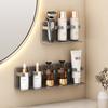 No Punching, Cosmetics Storage Rack, Toilet, Bathroom, Toilet, Wall-mounted Washstand, Skin Care Product Rack.