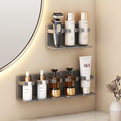 No Punching, Cosmetics Storage Rack, Toilet, Bathroom, Toilet, Wall-mounted Washstand, Skin Care Product Rack.