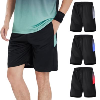 Men Sport Shorts Quick-Dry Breathable Adjustable Waist Lace Running Shorts Versatile Gym Sports Leisure Athletic Wear