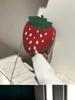 1PCS Women's Crossbody Shoulder Bag Cute Leather Design Sense Trendy Fashion Personality Strawberry Crossbody Shoulder Bag