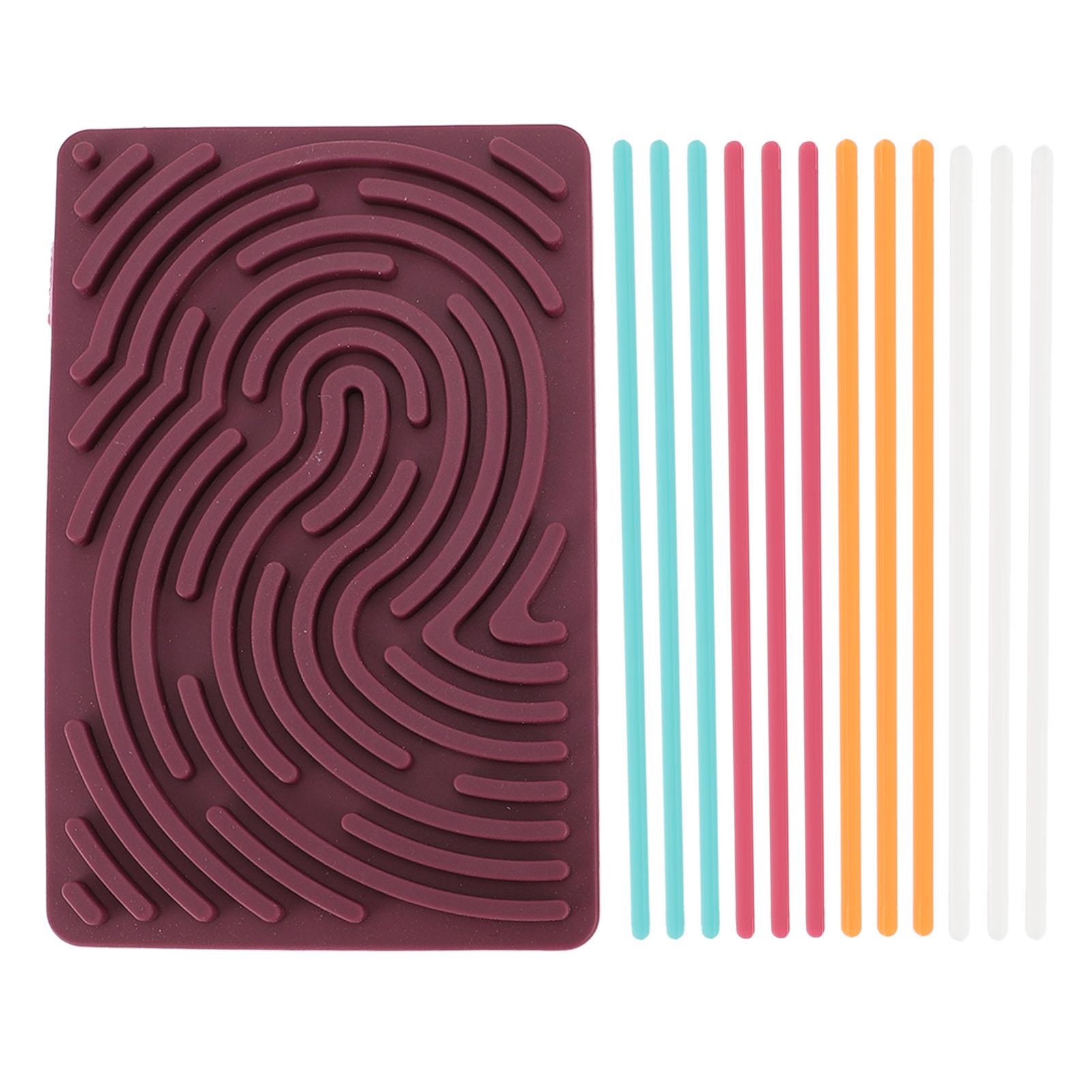 

Сенсорная доска для занятий Силиконовая игрушка-непоседа Разборка для снятия стресса Успокаивающая Фокусировка