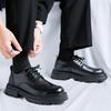 Fashion Hot selling Casual Business Men's Leather Shoes Fashion Derby British Style Design Dress up party Black Brown high-quality shoes