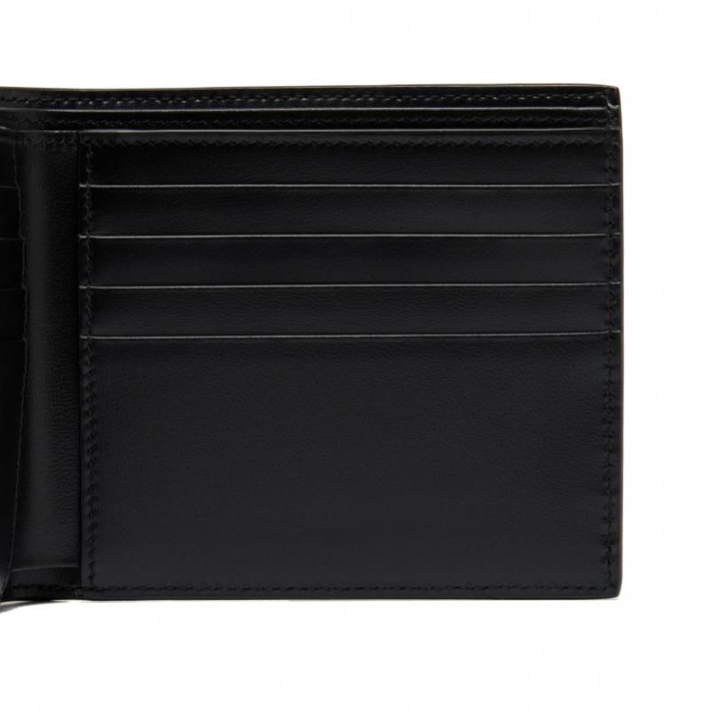 Saint Laurent Tiny Monogram Black Leather Wallet 607727 1jb0u