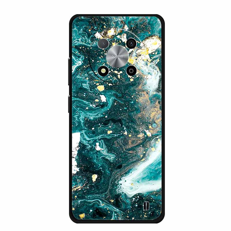 Capa Para ZTE Blade A73 5G Animais Silicone Macio TPU Capa de Telefone Para ZTE Blade A73 5G 7160N Capas Lobo Fruta Estampada Fofa Coque