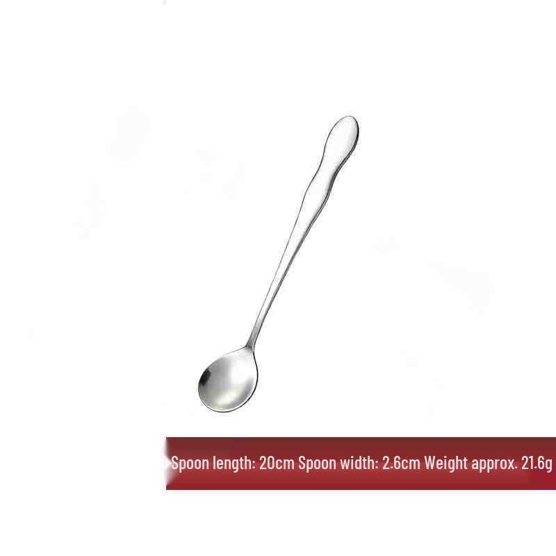 26cm Stainless Steel Gourd Handle Oil and Soup Ladle with Pointed and Round Tips