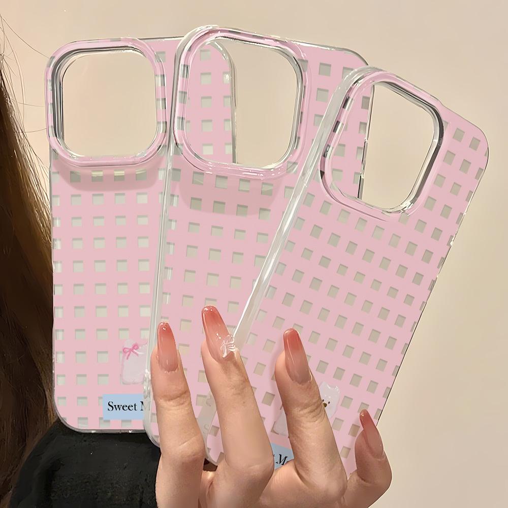 Painted Phone Case for iPhone 12 13 15 16 iPhone 16 12 13 14 15 Pro  14 15 16 Pro Max Coverage Shockproof Anti-Fingerprint Fresh Style Protective Case