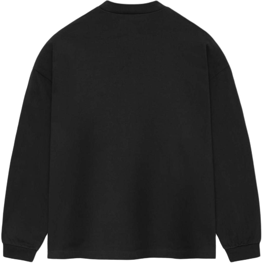 Fear of God Essentials Long-Sleeve Tee Black Men Tops 125SU244200F