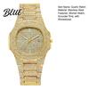 Sparkling Rhinestone Watch Quartz with Full Diamond Bezel And Dial