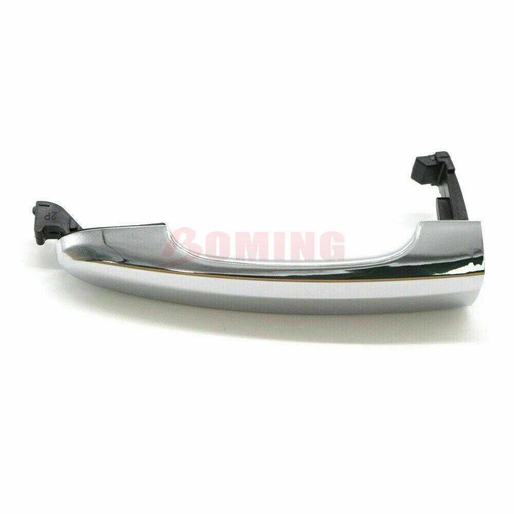 New Left Door Handle Driver Chrome Outside With Trim For Kia Sorento 2011-2015