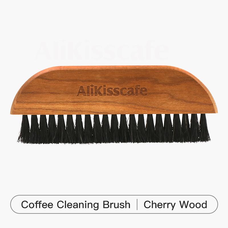 

Coffee Cleaning Brush Solid Wood Grinder Bar Cleaner Machine Dusting Powder Home Kitchen For Espresso Accessories Barista Tools