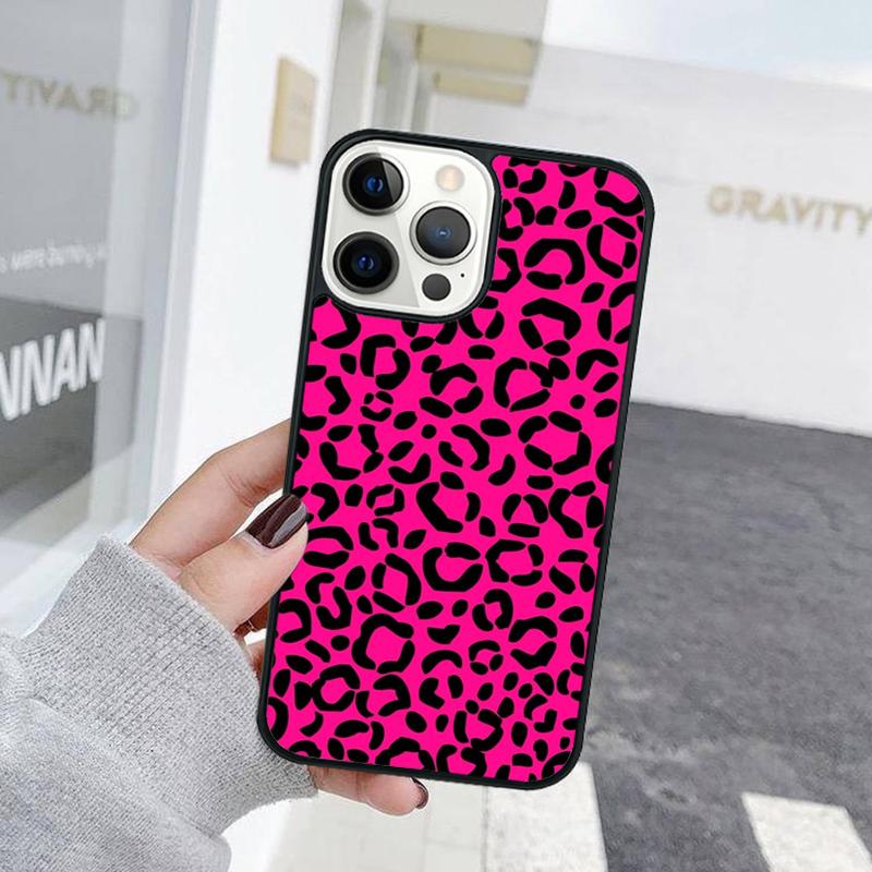 Fashion Leopard Print Phone Case For iPhone 17 Air 15 16 Cover  11 13 14 Pro Max 12 Plus Max Fundas