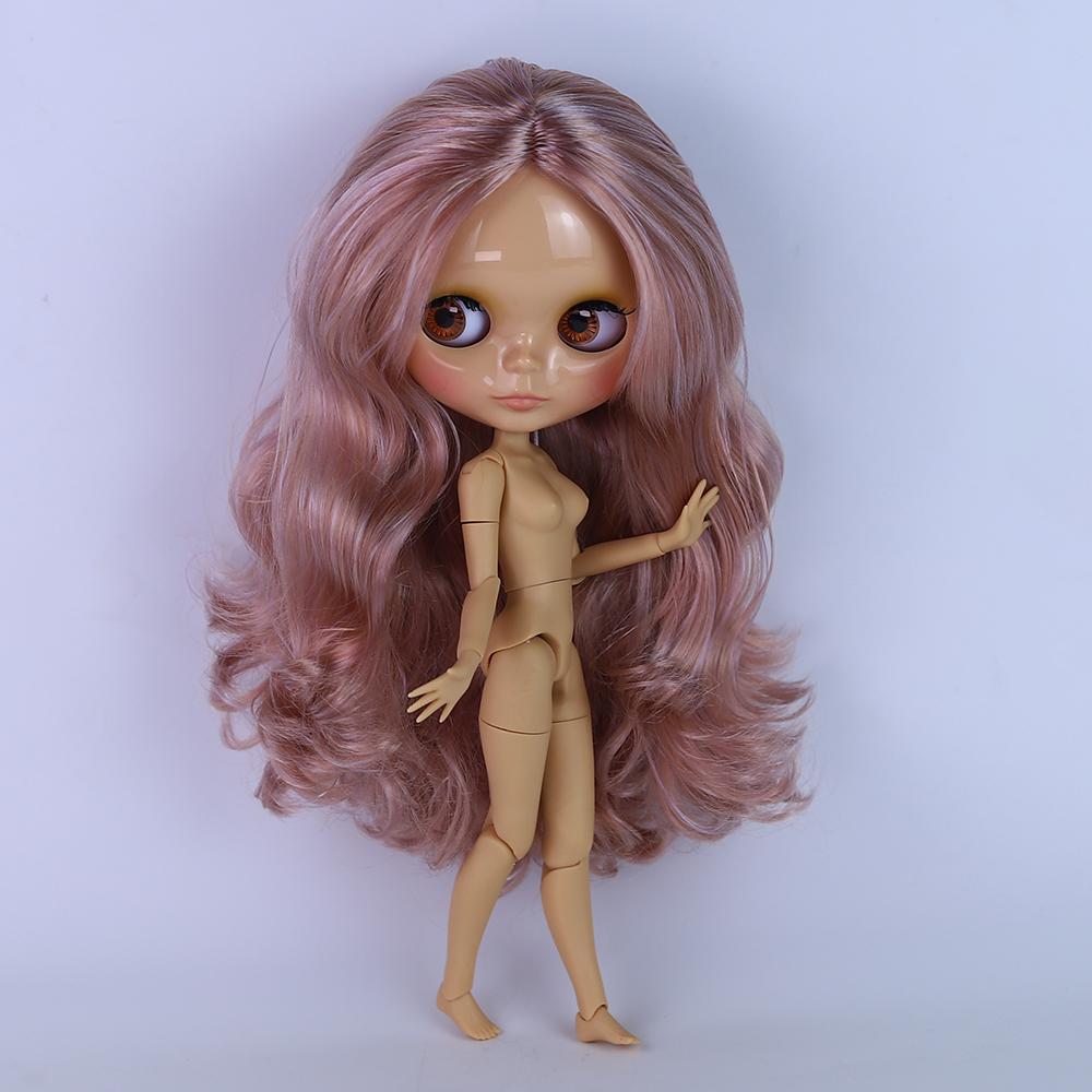 ICY DBS Κούκλα Blyth Αρθρωτό Σώμα 30CM Κούκλα BJD Λευκό Γυαλιστερό Πρόσωπο και Ματ Πρόσωπο με Επιπλέον Χέρια AB και Πάνελ 1/6 DIY Μοντέρνα Κούκλα