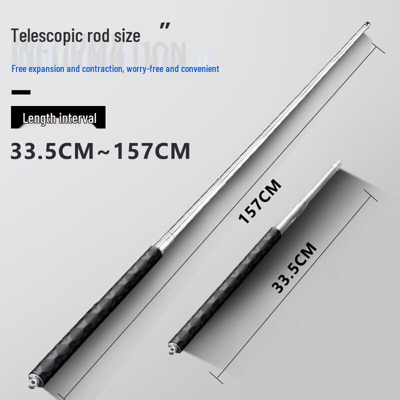 INVUI Telescopic Billiard Rest Stick