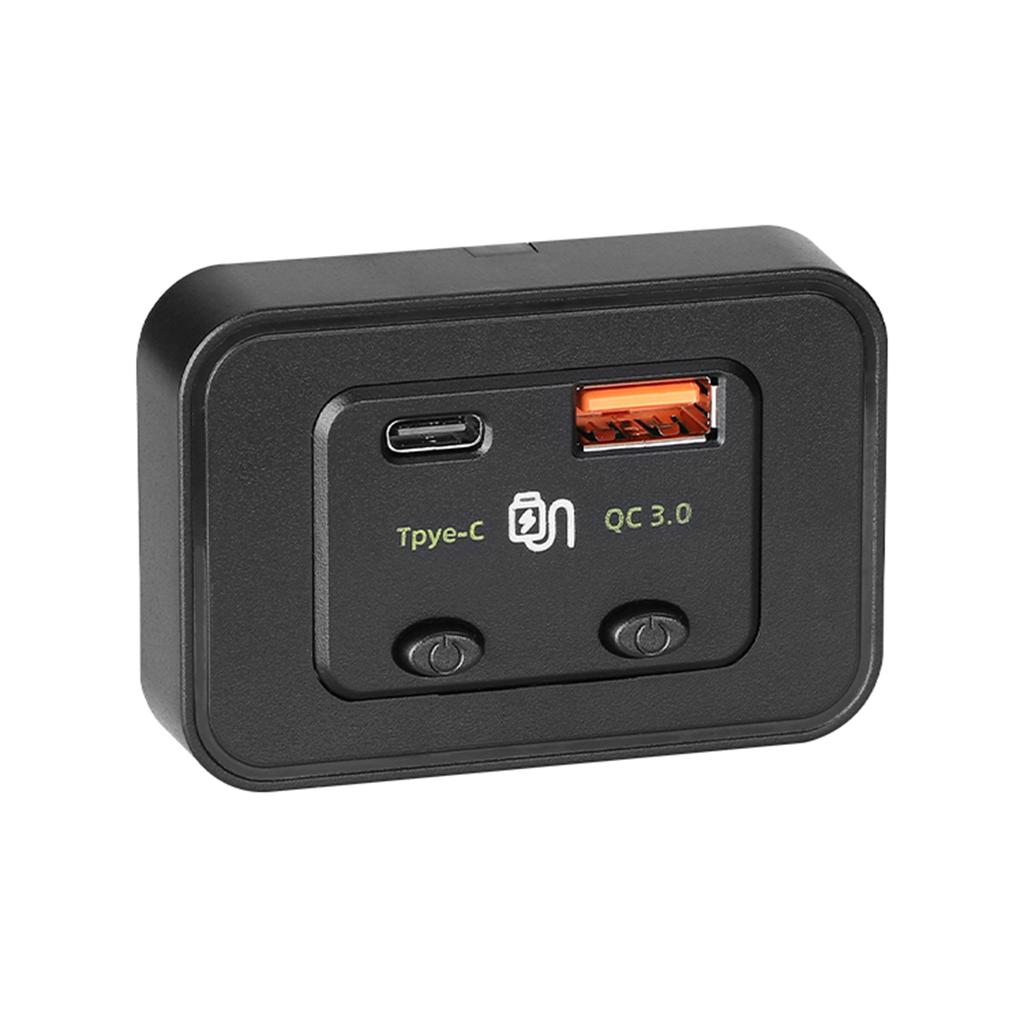 USB Type C Car Charger with Quick Charge & PD Fast Charging High Speed QC3.0 USB+Type C Charger for Car Motorcycle