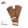 Women's Half-Finger Knitted Wool Gloves