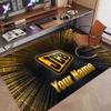 Tappeto Personalizzato Stampa Motivo JCB Nome Testo Morbido Antiscivolo Tappeto per Pavimento per Decorazione Interna della Casa