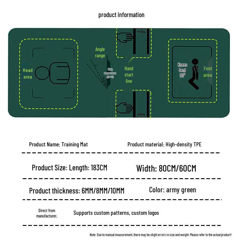 Jixiong Fitness- und Core-Trainingsmatte