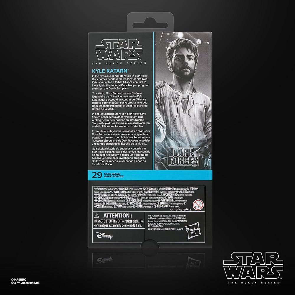 Hasbro Star Wars Black Series Gaming Greats Kyle Katarn Premium Action Figure 15cm