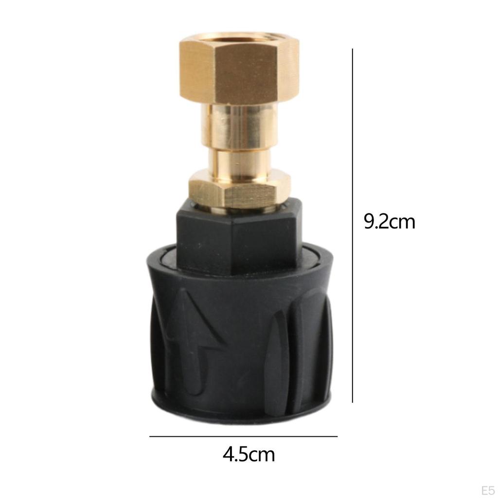 High Pressure Washer Adapter 360° Rotation M22*1.5mm Hose Convert for K Series