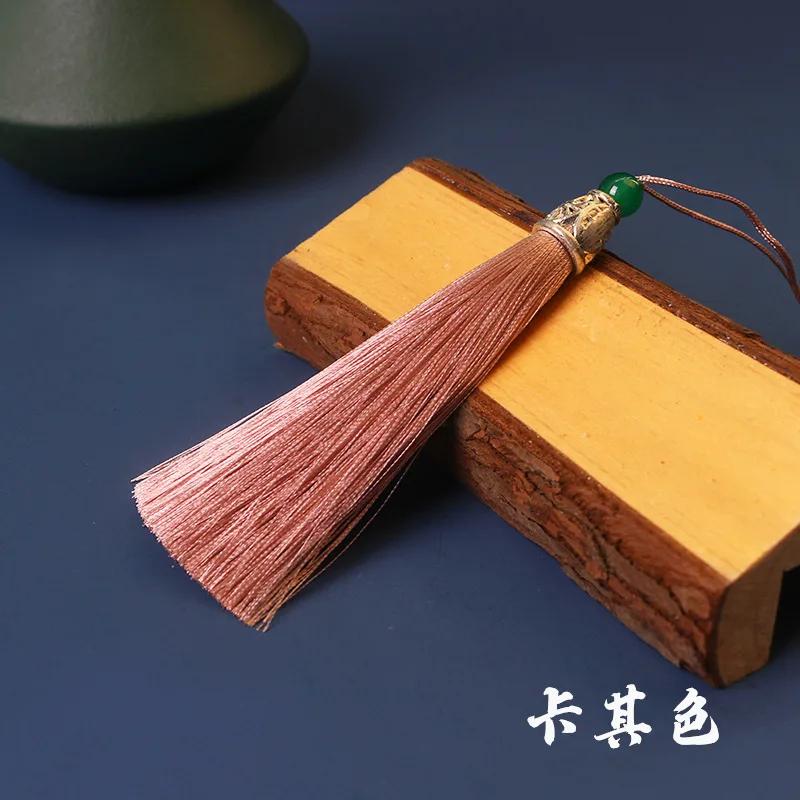 5pcs/Pack 10cm Multicolor Cotton Silk Tassel Cords Brush for Earrings Charm Pendant Tassel Fringe DIY Jewelry Making