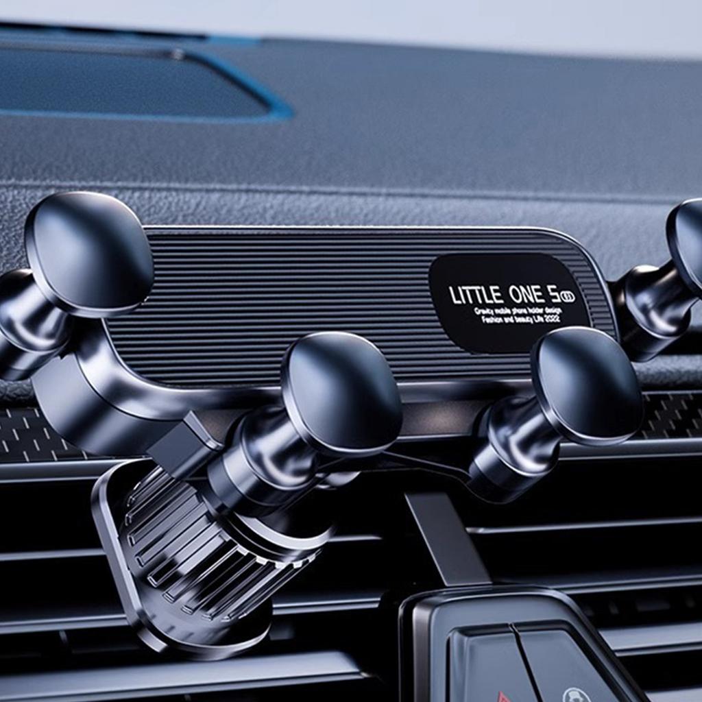 Držák na mobilní telefon do auta, určený pro horizontální a vertikální klip do interiéru auta, upevnění navigace do auta s háčkem