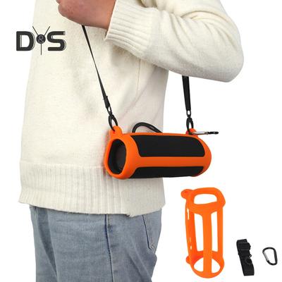 Silicone Speaker Case for JBL Charge 5 Waterproof Portable Bluetooth-compatible Speaker Cover Protective Skin Carrying Case Soft Sleeve