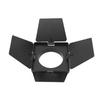 Barn Door Fit for Bowens Mini Mount COB Light Professional Aluminum Alloy Four Leaf Light Baffle